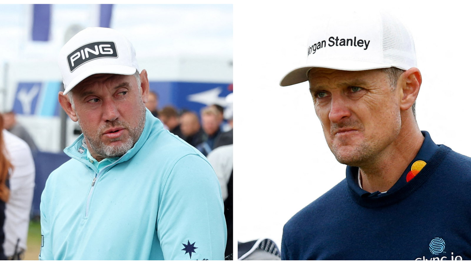 Is Justin Rose taking a dig at the LIV Golf players with this photograph?